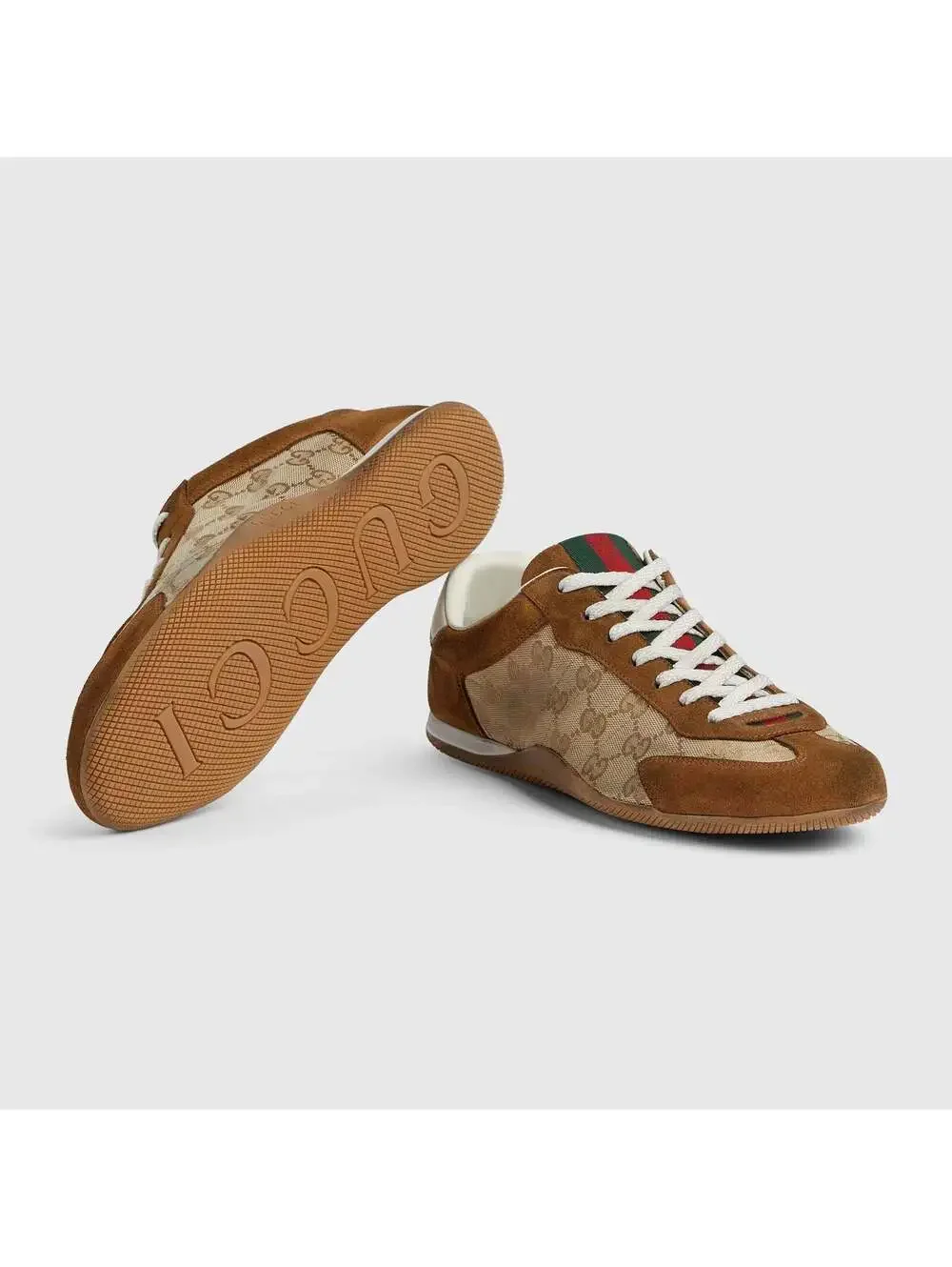 Gucci Shift Web Sneakers(PLEASE REQUEST YOUR SIZE BEFORE PURCHASING)